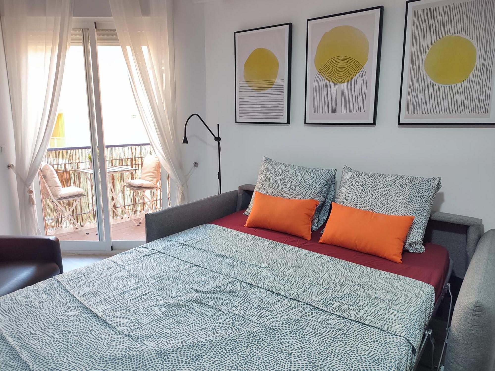 شقة Gibralfaro Malaga Centro المظهر الخارجي الصورة
