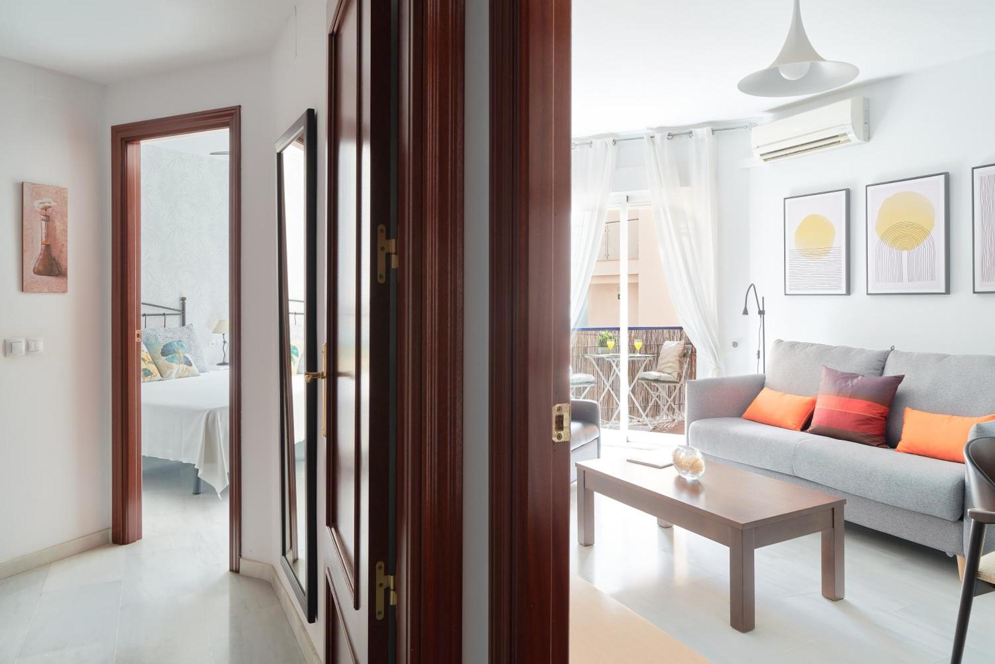 شقة Gibralfaro Malaga Centro المظهر الخارجي الصورة